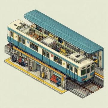 地鐵圖標(biāo)盛宴與列車風(fēng)采集錦