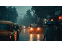 下著大雨的日子