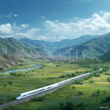 貴陽三地首開環(huán)線動(dòng)車組列車通車.