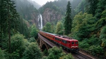 童年记忆：火车、山洞和小溪之旅