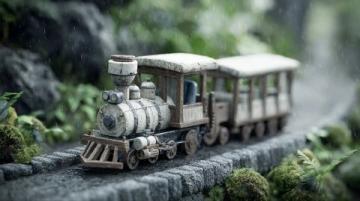 童年记忆：火车、山洞和小溪之旅