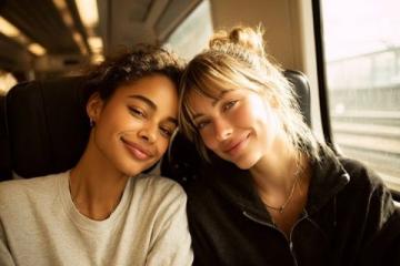 在青春的列车中，遇见内心深处的宁静相遇