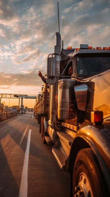 独特自驾：男子用货车拖火车车厢，挑战与创意并存的公路之旅