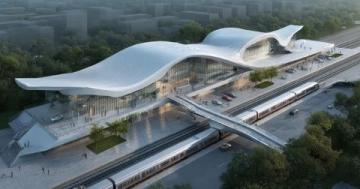 辽宁这座火车站不止是交通 hub，更是客货运综合体让人称奇