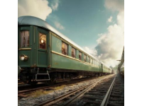 乘坐复古绿皮火车：一段温馨的家庭回忆