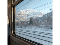 冰河列车之旅：瑞士阿尔卑斯山全景玻璃窗下的慢时光