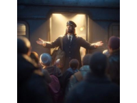 火车起飞！列车员慌乱的声音