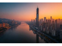 重庆李子坝站的超高层建筑