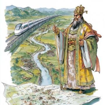 秦始皇推行书同文车同轨，车同轨并非修建铁路