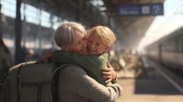 初恋在火车站最后一天的故事：告别中的成长与希望