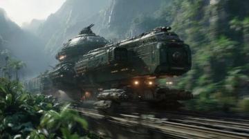 科幻主题列车来了_科幻主题列车