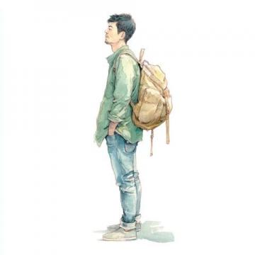 知名人士Zhuo Zhou乘坐绿皮火车出差：身着休闲装，手提行李箱，手机不离手处理事务