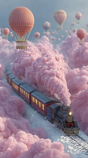 坐这趟车就能找到童年的梦！“小火车”开进花海太梦幻