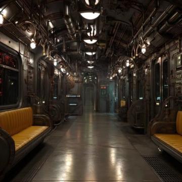 科幻主题列车来了_科幻主题列车