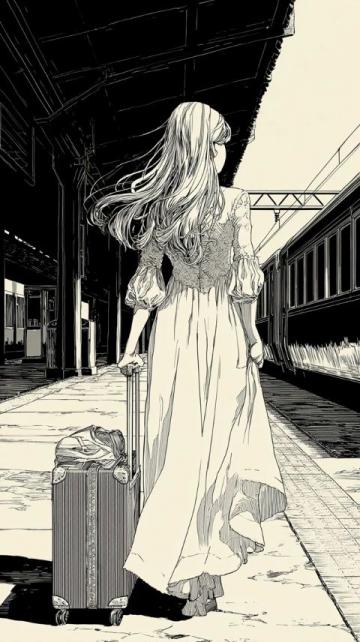 初恋在火车站最后一天的故事：告别中的成长与希望