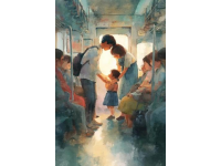 车厢里的温暖故事：火车上的感人瞬间