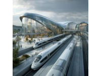 广湛高铁通车在即，湛江西站现汽车展景象