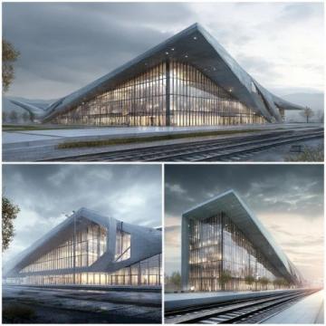 成达万高铁首个车站主体完工：开江南站顺利封顶