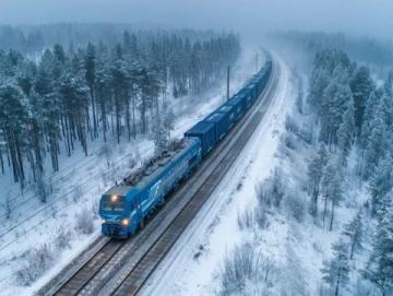 长货列车首次试验顺利通过