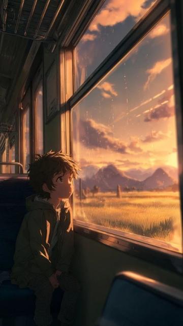 列车上的“奔跑少年