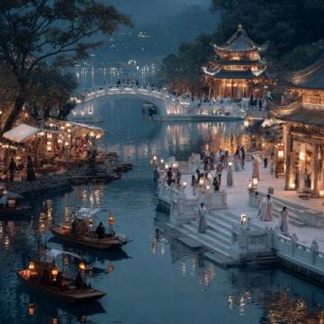 海淀魏公村惊现商场小火车，童话般的夜景引万人打卡！