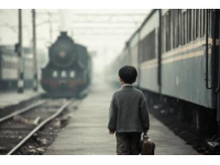 86秒生死时刻：幼童突发冲出正在发车的列车