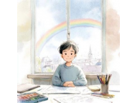 少年画火车，病床当站台，梦想没等来录取通知书