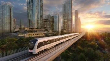 波哥大地铁一号线首列车发运典礼圆满结束。