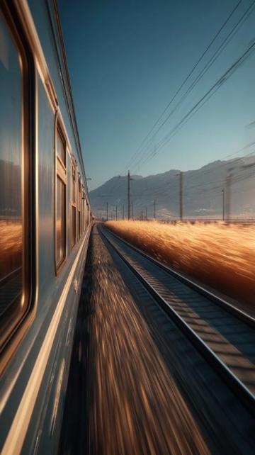 如何拍摄有意境的高铁旅行视频教程