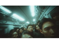 一幕发生在繁忙火车站, 一触即发的险情