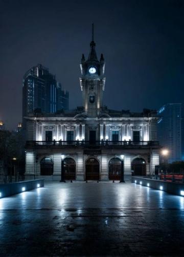 这四张图片展现的是东莞东火车站的老站房