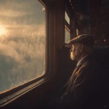 人生列车每一次离别都是成长的必经之路