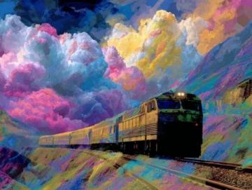乘着彩虹列车(彩虹列车音乐)