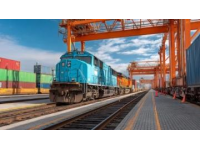 东营港列车 组图｜东营港疏港铁路首列集装箱列车开行