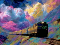 乘着彩虹列车(彩虹列车音乐)