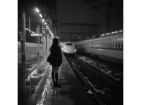 丈夫意外去世后，妻子匆忙去火车站，可当她赶到时，却没有登上火车