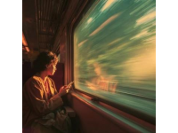 火车上的文字之旅：长途旅行中的文章收集与心灵整合艺术