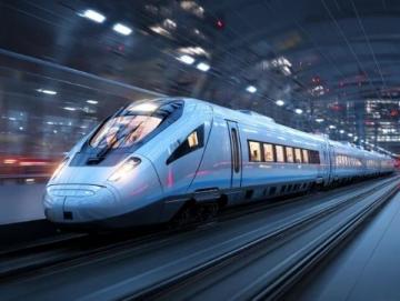 超长火车现身灯泡线！时速1公里！