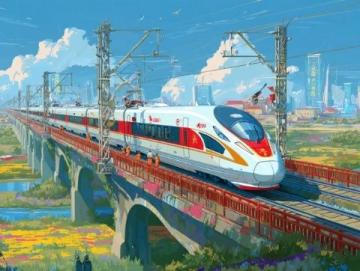 中国高铁的崛起：科技与民族精神的璀璨交响