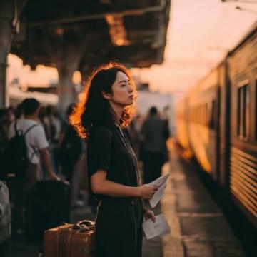 丈夫在外打工意外离世，老家的妻子听到噩耗后急忙赶往火车站