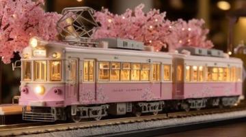 苏州高新区有轨电车樱花主题列车正式开通