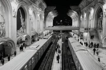 济南火车站新建北站房今日正式启用,实现南北双向进出站,带来更加便捷舒适出行体验