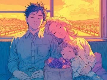 甘肃列车上的温暖一幕：母子长途旅行母亲未进食