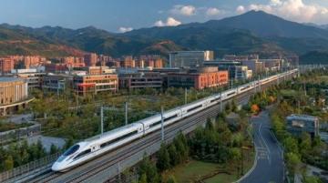 杭衢高铁联调联试成功达到385公里时速