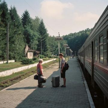 八都岕里的小火车之旅