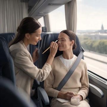 这个乘务员太软了！女子乘坐高铁把脚架在前排靠背上，男子向乘务员投诉