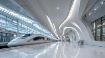 1月4日，哈尔滨西站迎首趟冰雪主题高铁G127盛况空前