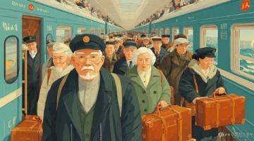 沈阳女子火车助老奶奶要回座位，温馨一幕引发感动