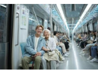 暖心一幕：沈阳女子火车上帮助蹲在一旁的老奶奶