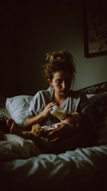 奶水涨痛辗转难眠，母亲深夜巧计寻子途中波折不断